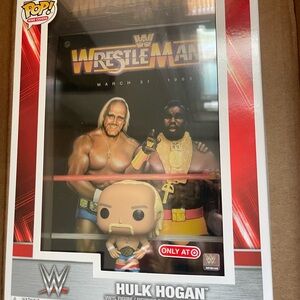 Funko Pop! WWE Hulk Hogan Figure with WrestleMania Cover